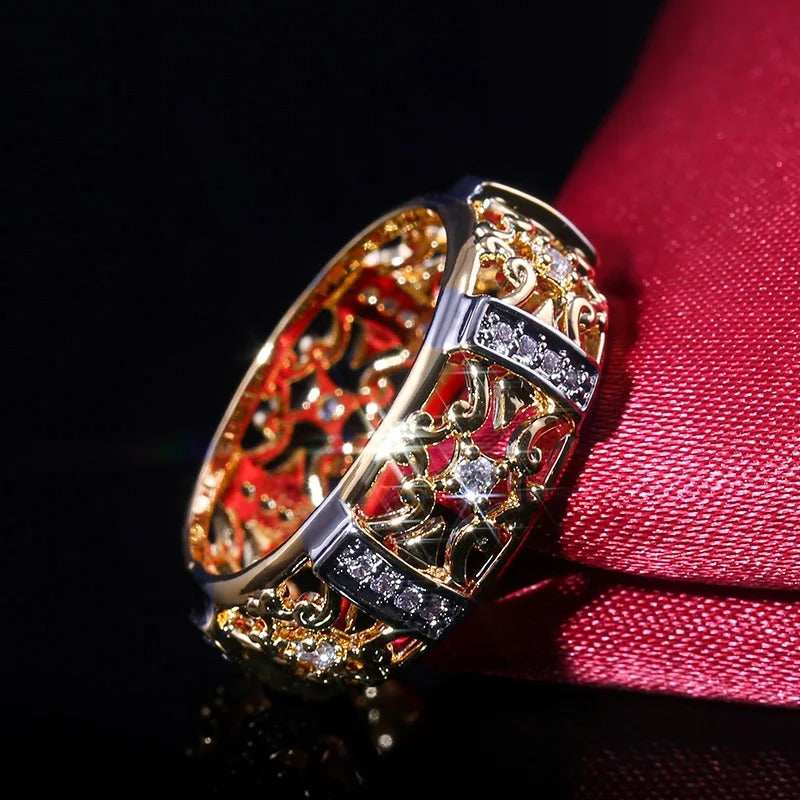 Oraneth™ – Fashion Gold Color Ethnic Strength Ring